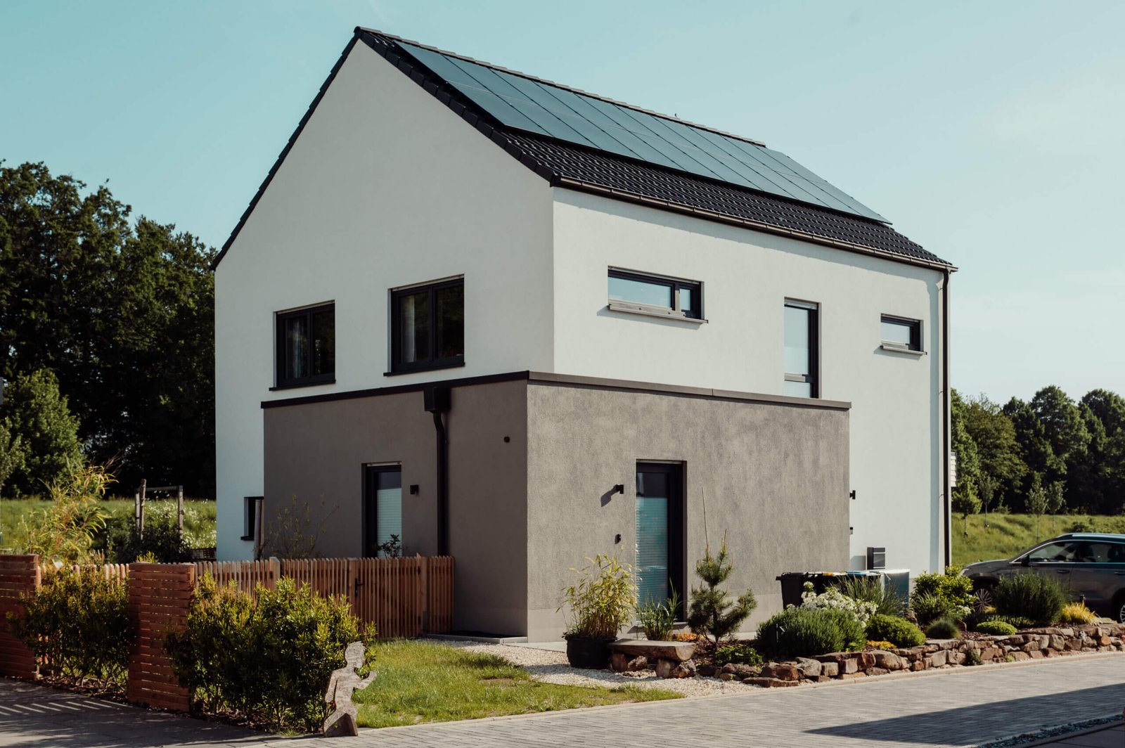 einfamilienhaus in grüner lage